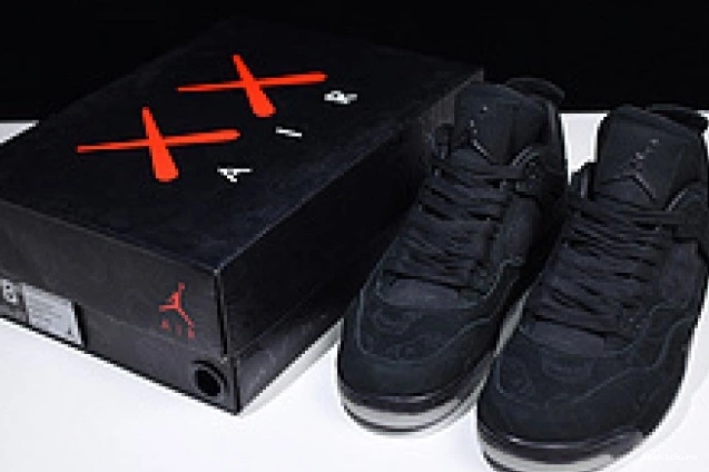 One Kick 930155 black retro kaws 4 Nike Air Jordan 001 0708